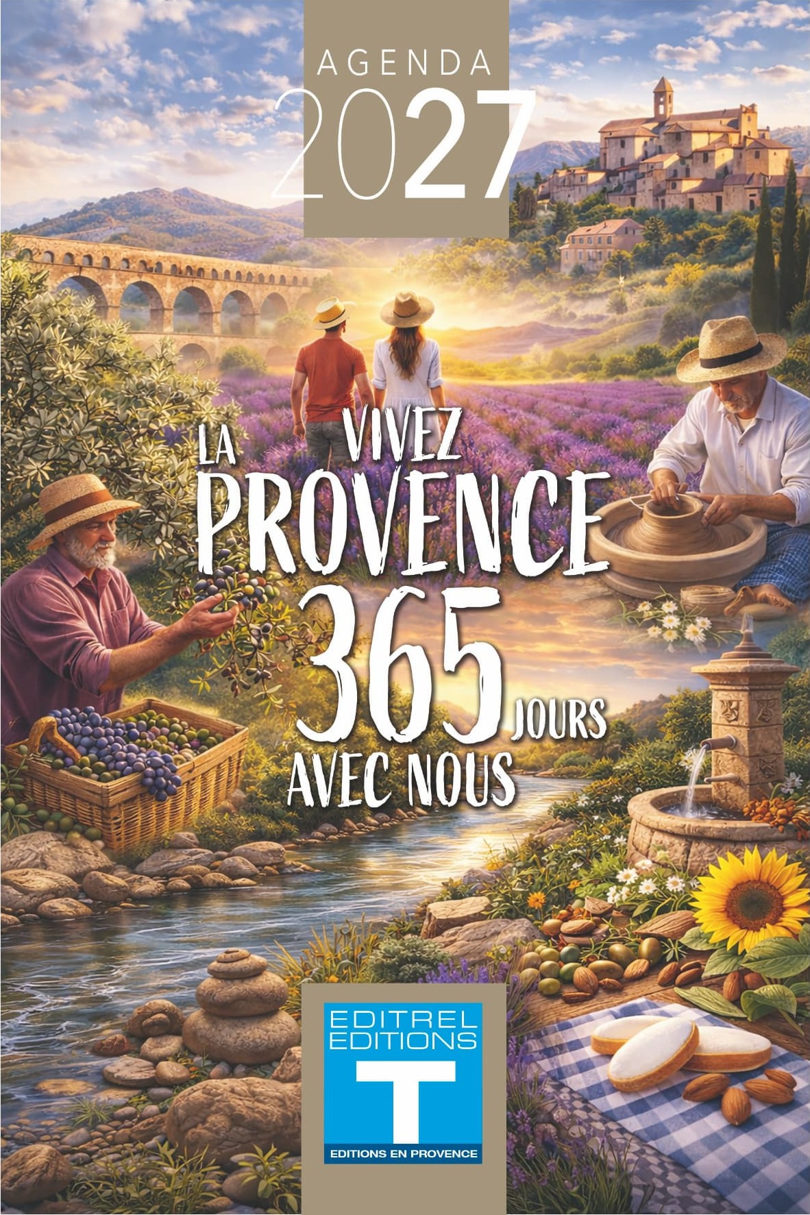 Couverture Agenda en Provence — édition 2027
